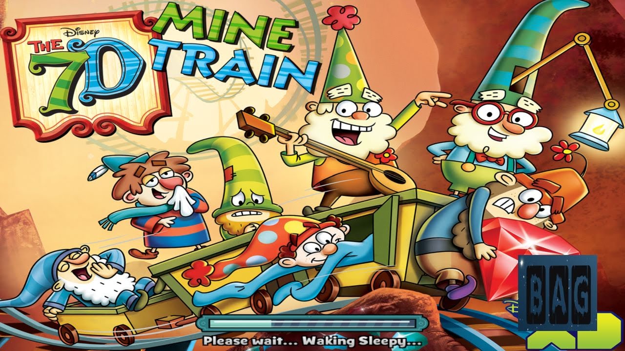 The 7D Mine Train (HD GamePlay)