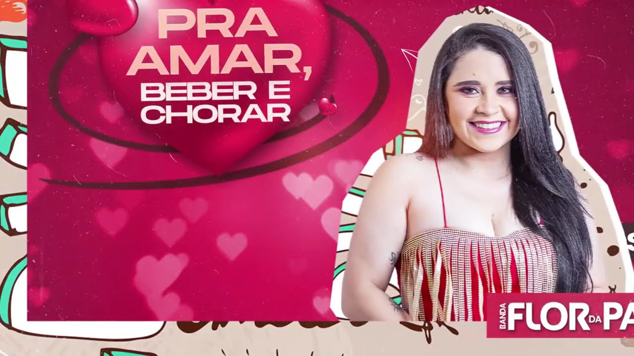 Banda Flor Da Paixão - Pra Amar Beber e Chorar - (Cd Promocional)