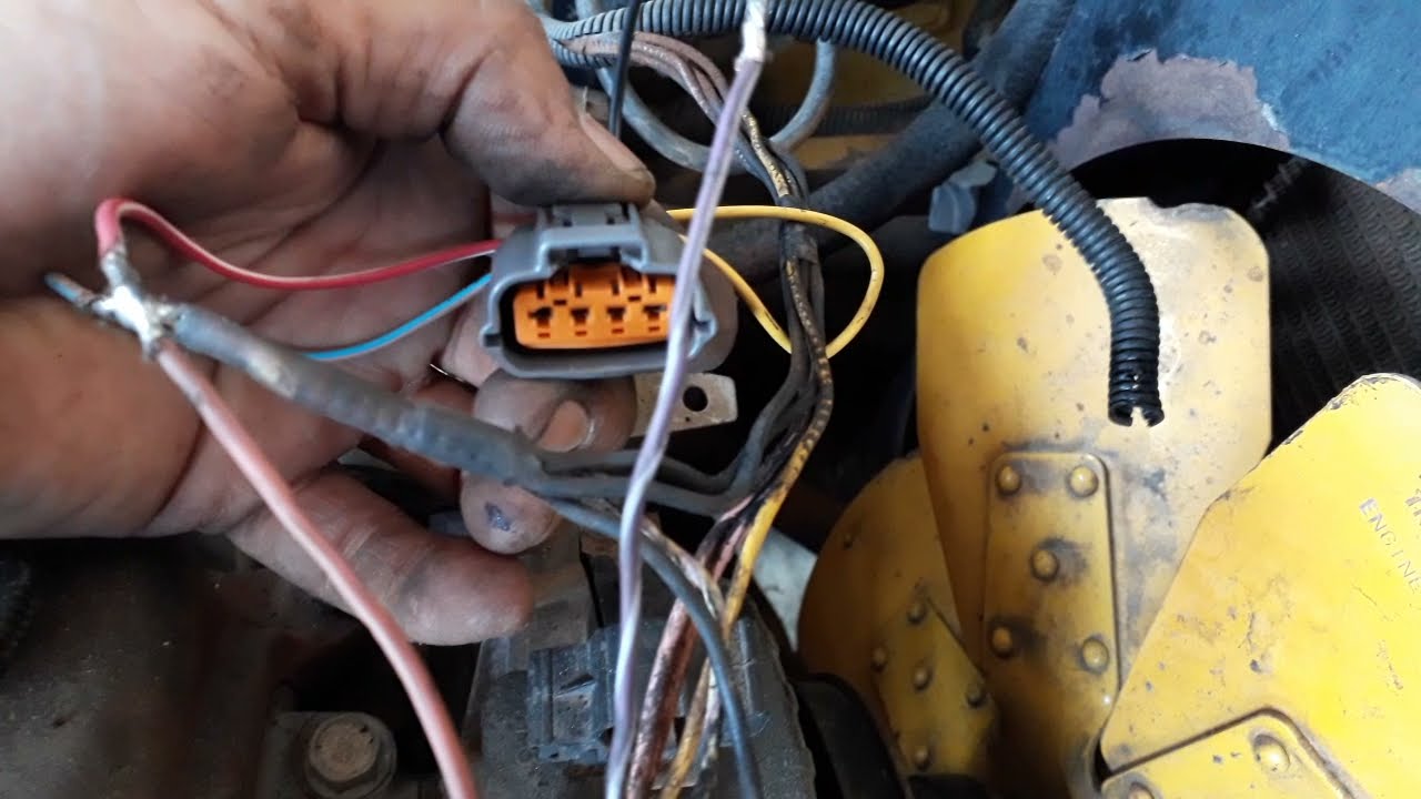 como fazer ligação do conector do distribuidor das empilhadeiras hyster fortis e yale vx.