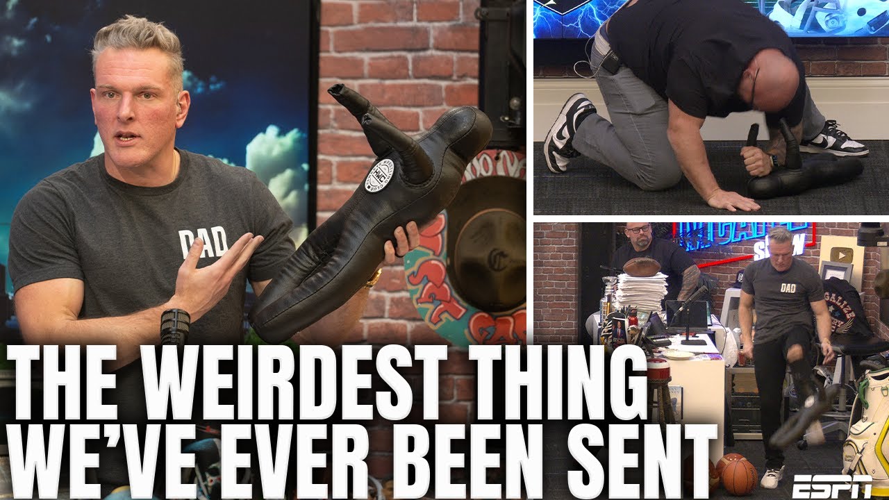 Iowa Wrestling Sent Us The Strangest Gift Of All Time | Pat McAfee Show