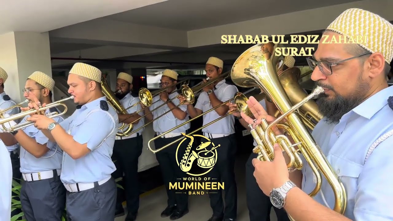 SHABAB UL EDIZ ZAHABI SURAT @suratshabab #worldofmumineenband #bohra #band #mumineen #itzmeaalik 