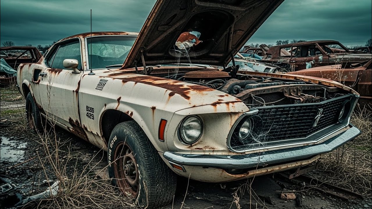 “The Rarest Mustang Ever—Abandoned, Rusted, Forgotten”