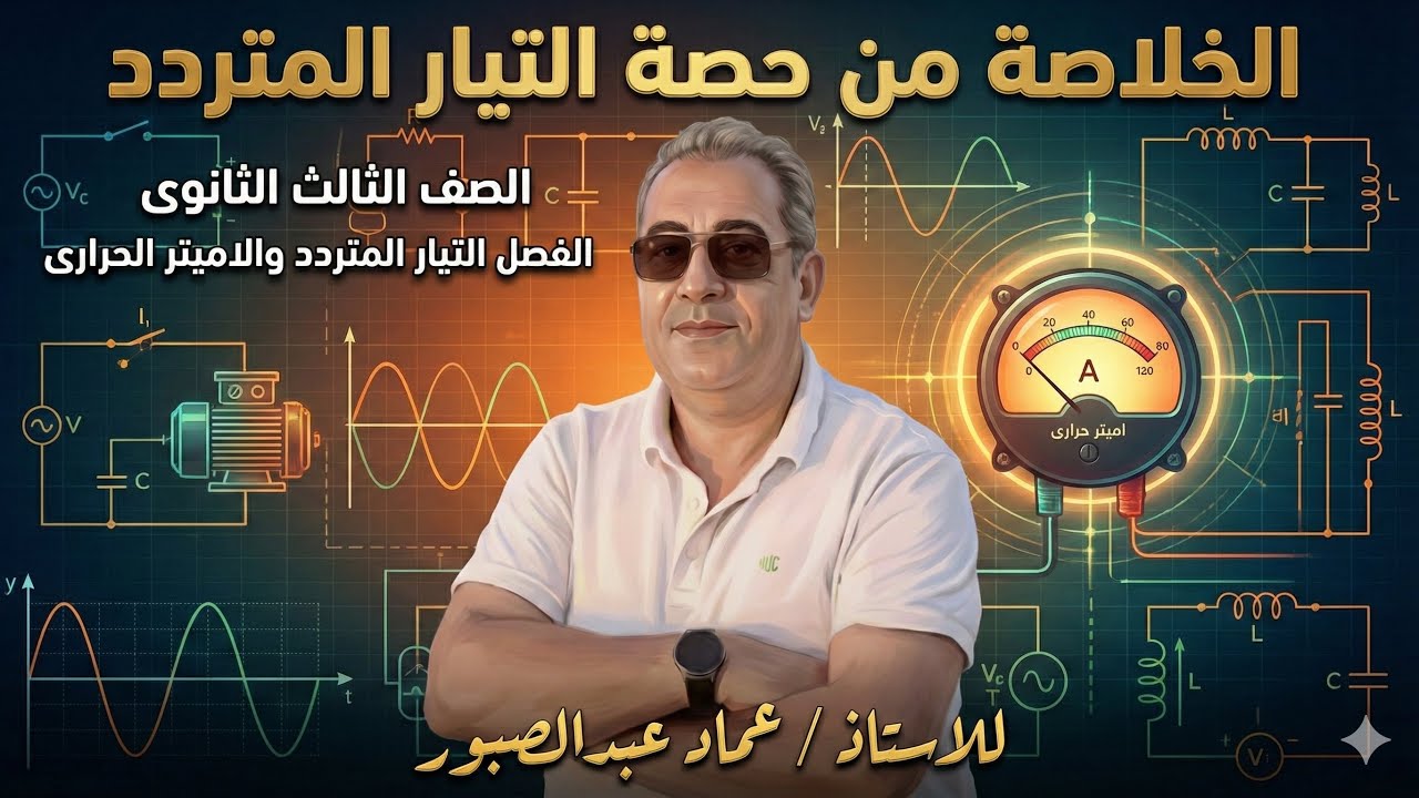 الخلاصة من الحصة الاولي تيار متردد 