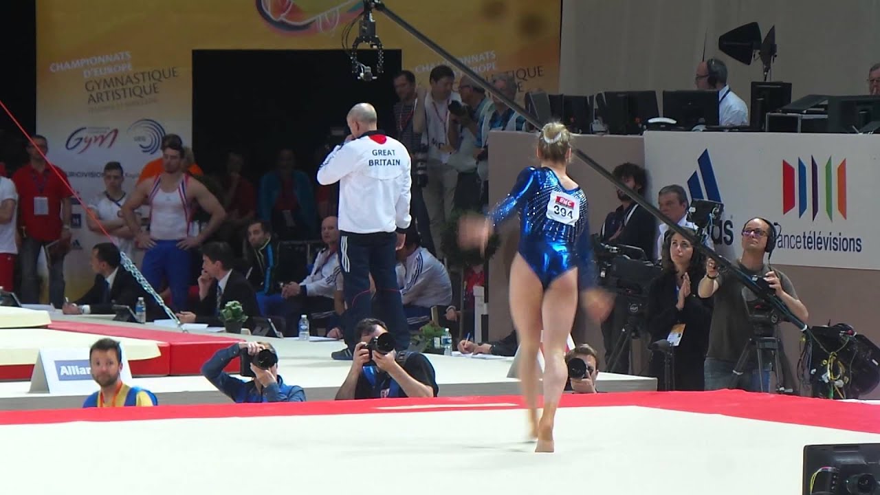 Giulia Steingruber - FX final european 2015