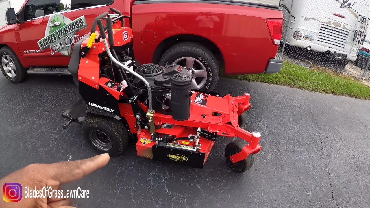 First Gravely 32 Pro Stance Chute Blocker by Qwikchute