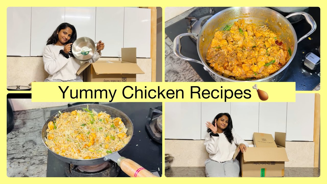 Spicy & Tasty Chicken Recipes🍗🍲||SPURTHI VLOGS||