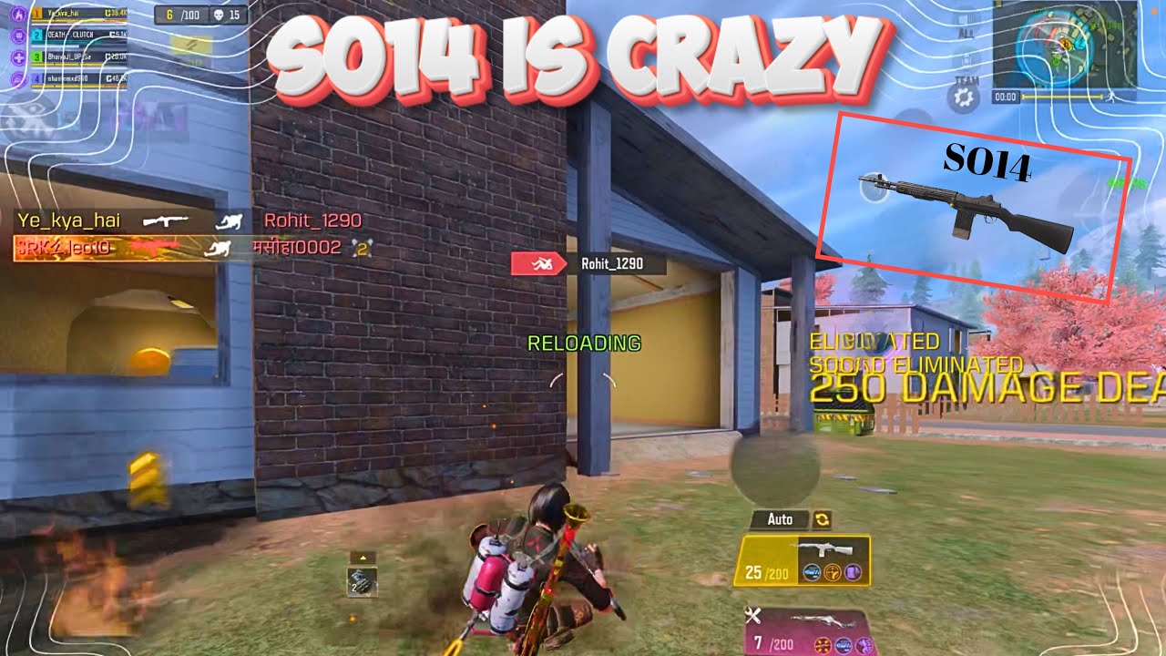 Perfect Meta SO14 !!! This is crazy Marksman 😍🔥 || Battle Royal CODM 
