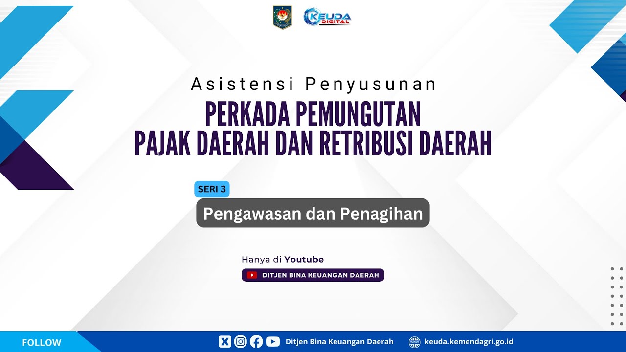 FGD Seri 3 | Apa itu Pengawasan dan Penagihan Pajak Daerah?