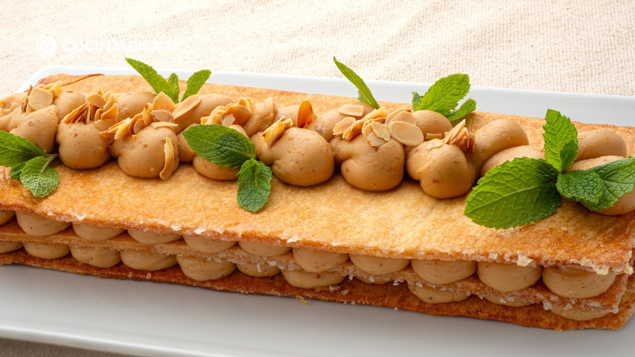 Milhojas de turrón 🍰 | Postre navideño fácil y espectacular de Eva Arguiñano
