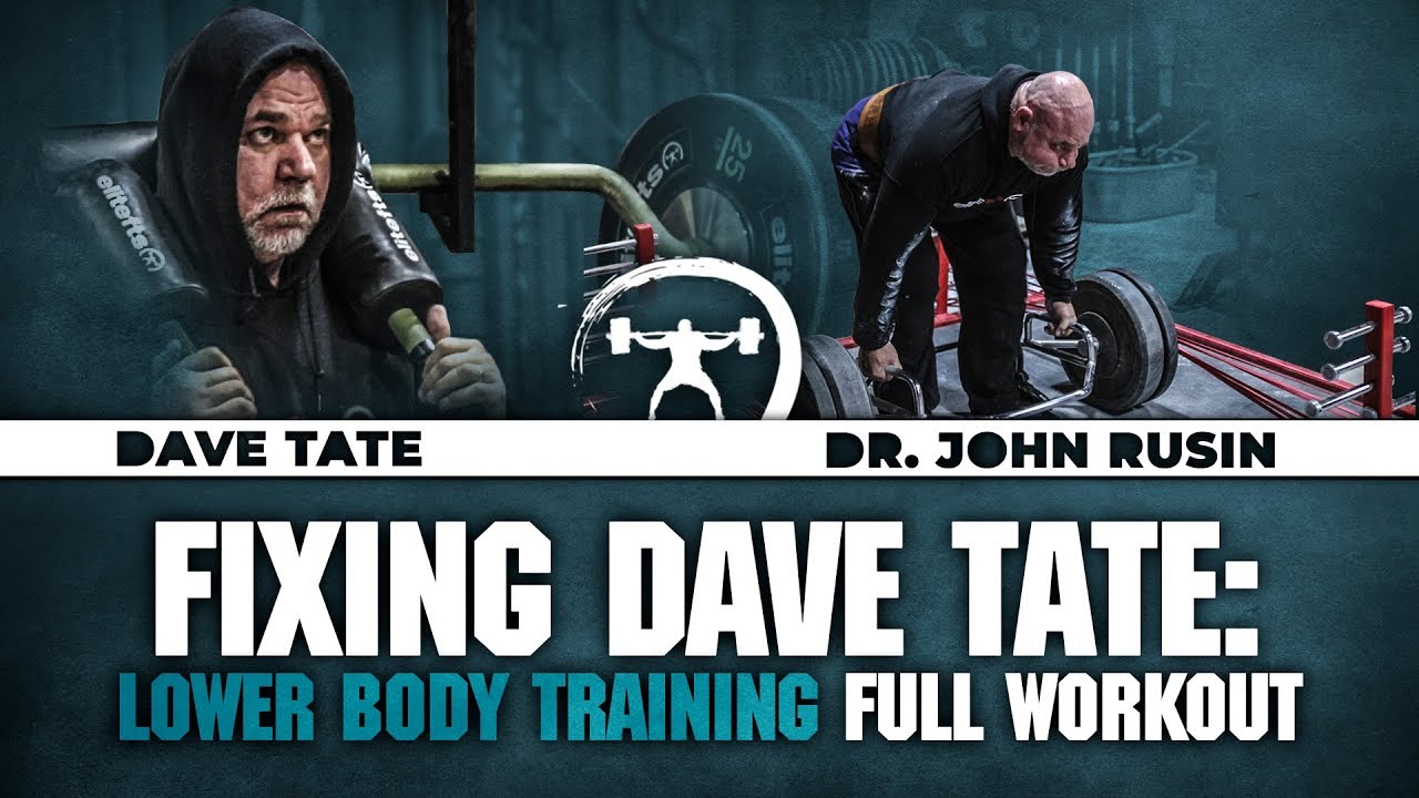 Fixing Dave Tate: Lower Body Full Workout | elitefts.com