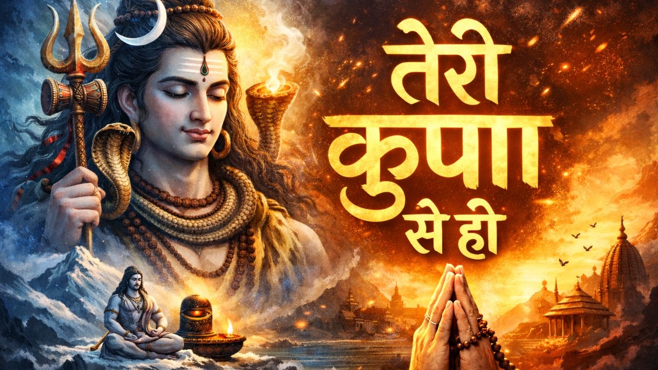 तेरी कृपा से ही चलता जीवन का हर काल | भावपूर्ण भजन | Divine Blessings Song