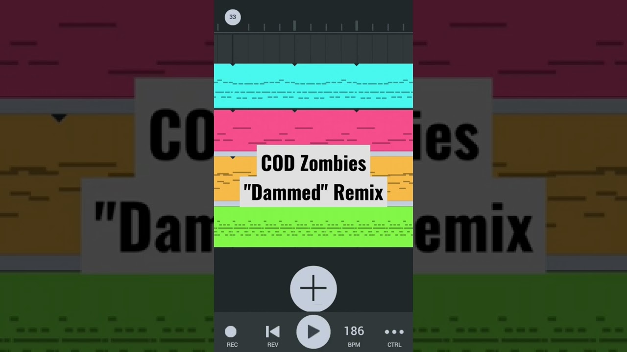 Call Of Duty Zombies Theme "Dammed" Remix FL studio 