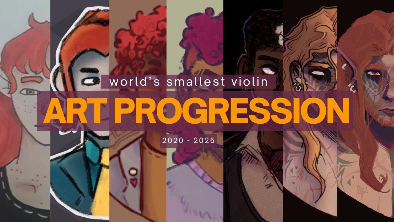 World's Smallest Violin - Art Improvement Meme (Progression 2020-2025)