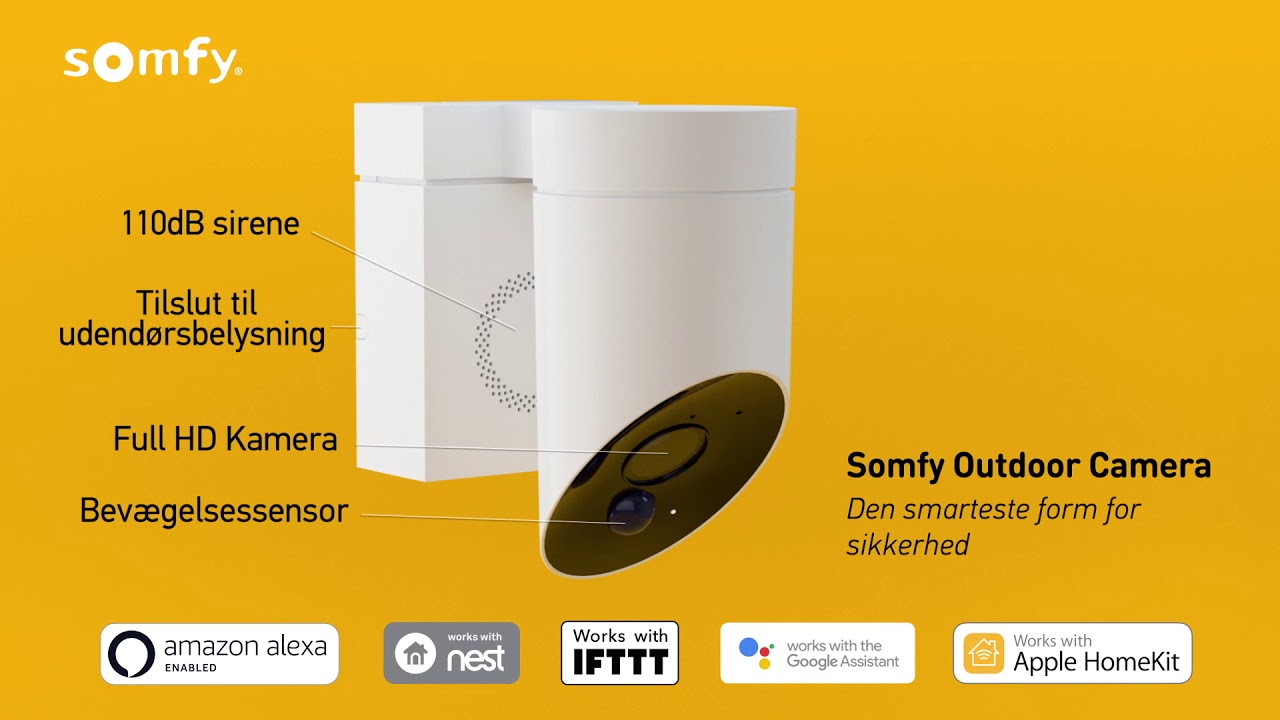 Somfy Outdoor Camera 360 DK 16:9