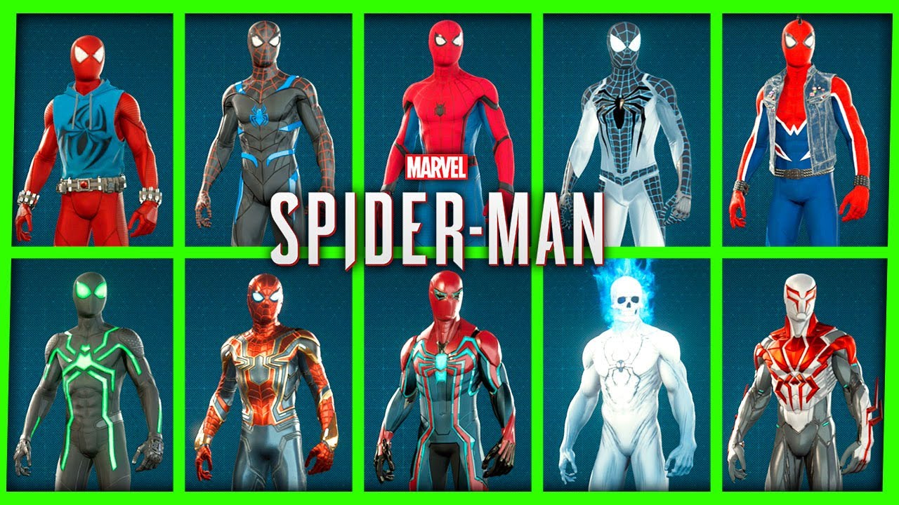 Marvel's Spider Man PS4 #94 TODOS OS TRAJES DO SPIDER + TRAJES DLC Gameplay Dublado PS4
