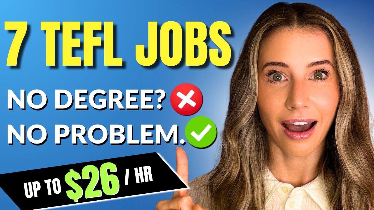7 Online English Teaching Jobs – No Degree Needed! (up to $26/hr!)