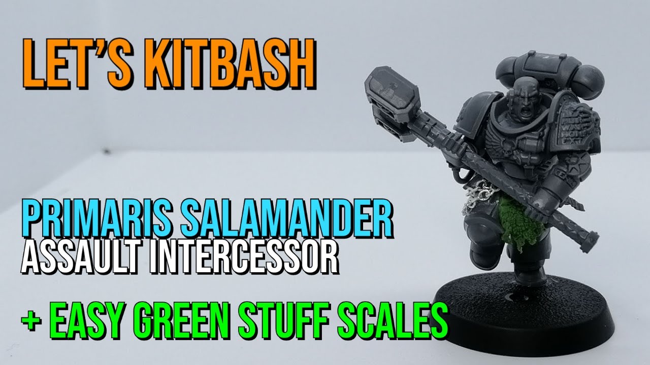 How to Kitbash Primaris Salamanders | Assault Intercessors