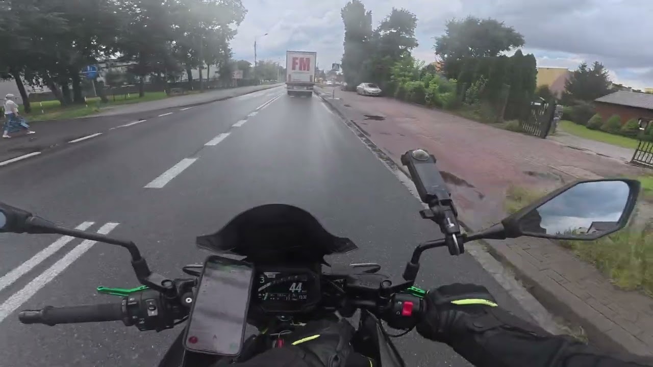 #25 Z900 mokra przejażdżka