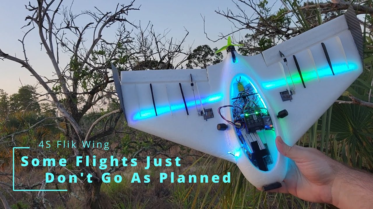 Some Flights Just Don't Go As Planned - 4S Flik Wing