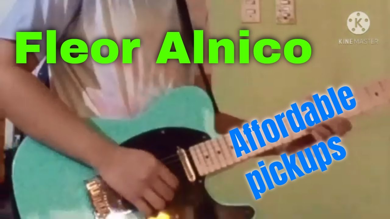 Fleor Telecaster Pickups AlNiCo sound test