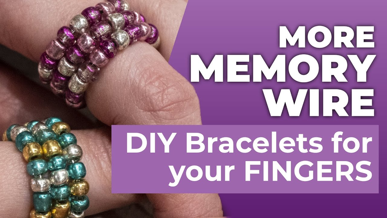 This Memory Wire Bracelet for Your Finger is SO EZ. You'll Love It