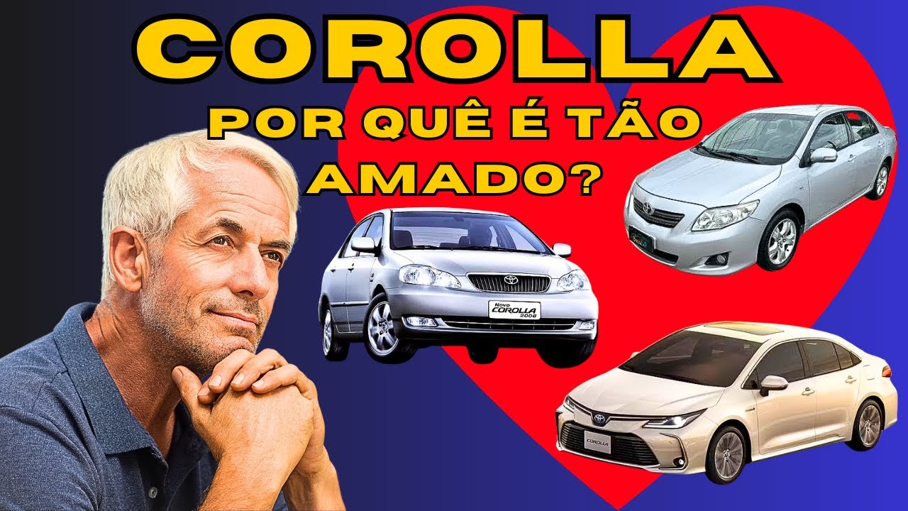 COROLLA - 🚗 UM DOS CARROS MAIS AMADOS DO BRASIL 💖  - A História do Toyota Corolla