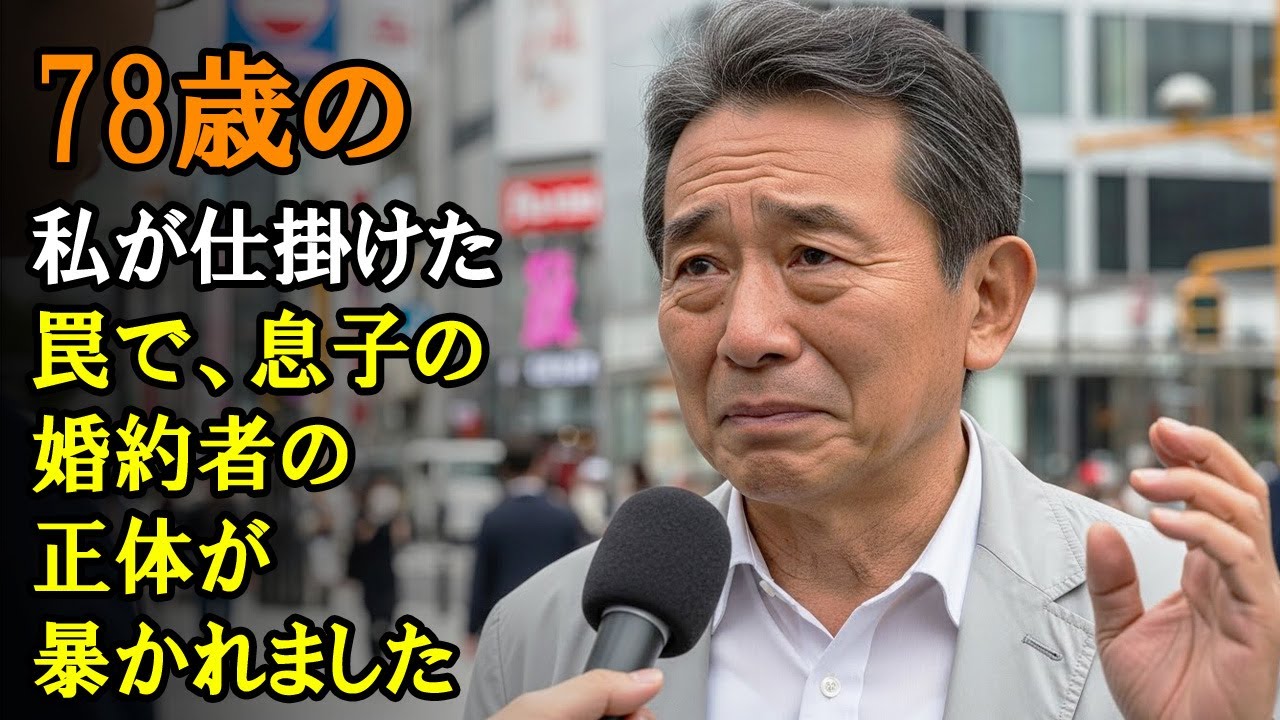 78歳の私が仕掛けた罠で、息子の婚約者の正体が暴かれました
