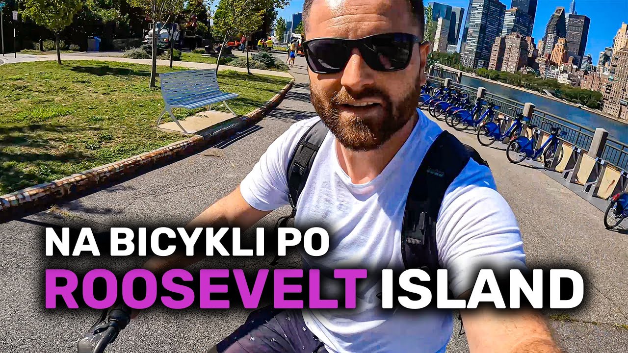 NA BICYKLI PO ROOSEVELTOVOM OSTROVE | New York travel video vlog 2022 4K slovensky cesky sk cz USA