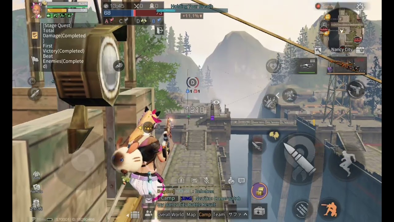 [ Lifeafter ] Noob Sniper going Nancy || Mobile Sniper
