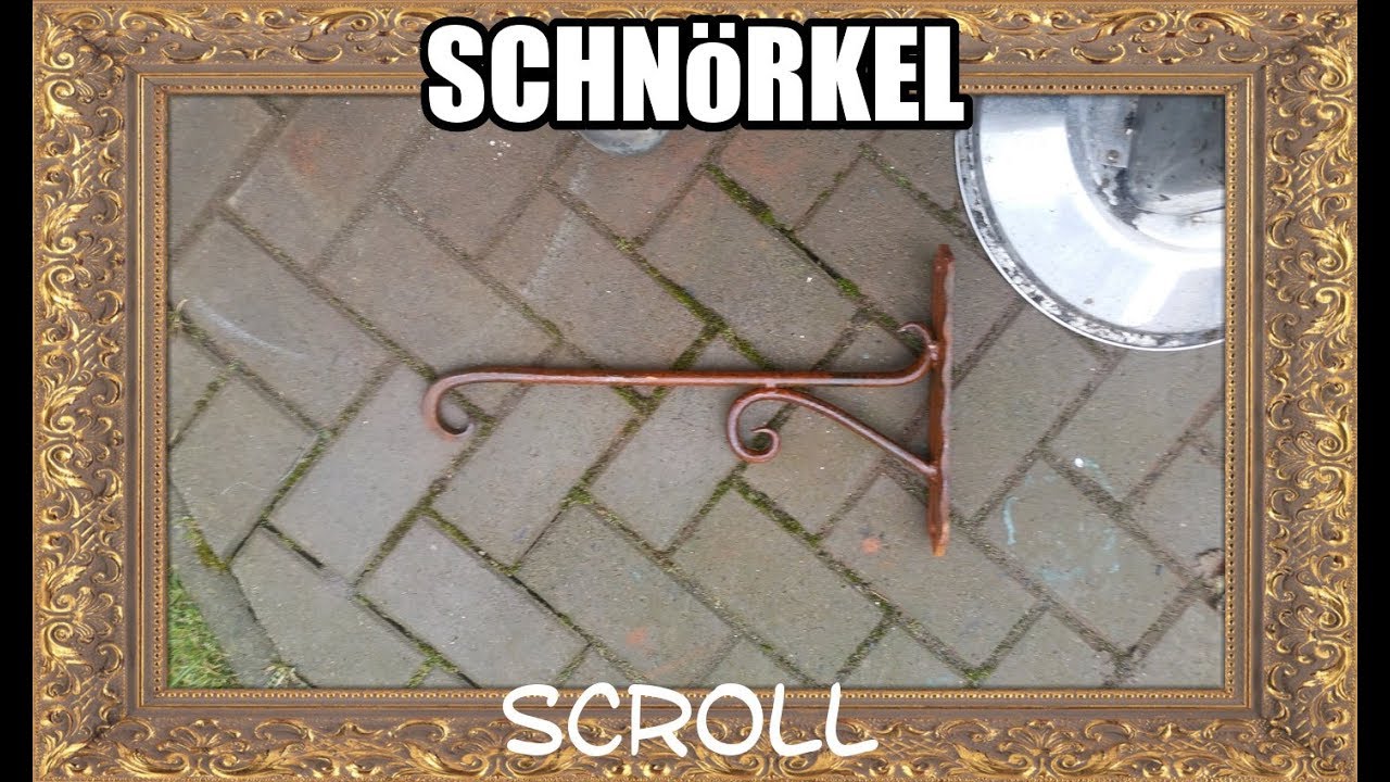 Handarbeit Schn&ouml;rkel schmieden und biegen,Schn&ouml;rkelbieger,  bending steel