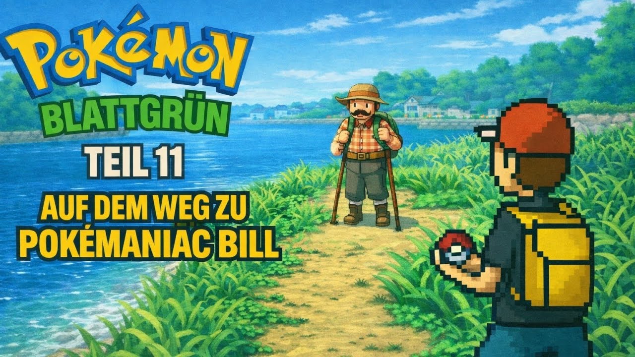 Pokémon Blattgrün: Auf dem Weg zu Pokémaniac Bill! Teil 11