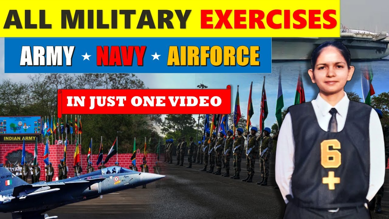 All Military Exercises | Army, Navy & Air Force 