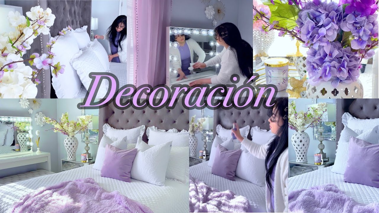 Nueva Decoración de mi Habitación 💜 Ideas Para decorar |Decoración 2023 |Nady
