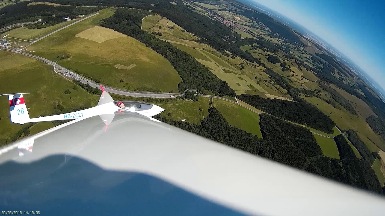 Schlepptreffen Wasserkuppe 2018 mit HKM ASW28