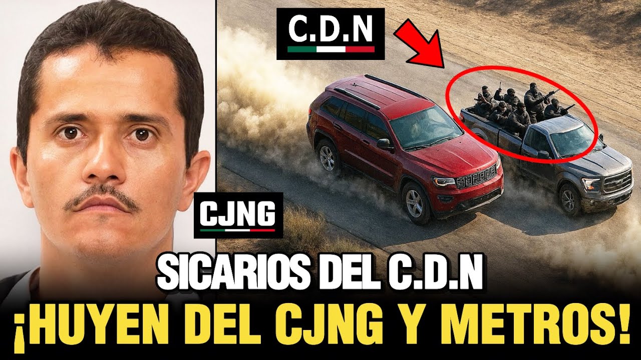 Members of the &ldquo;CDN&rdquo; flee from CJNG and &ldquo;LOS METROS&rdquo; hitmen in Tamaulipas