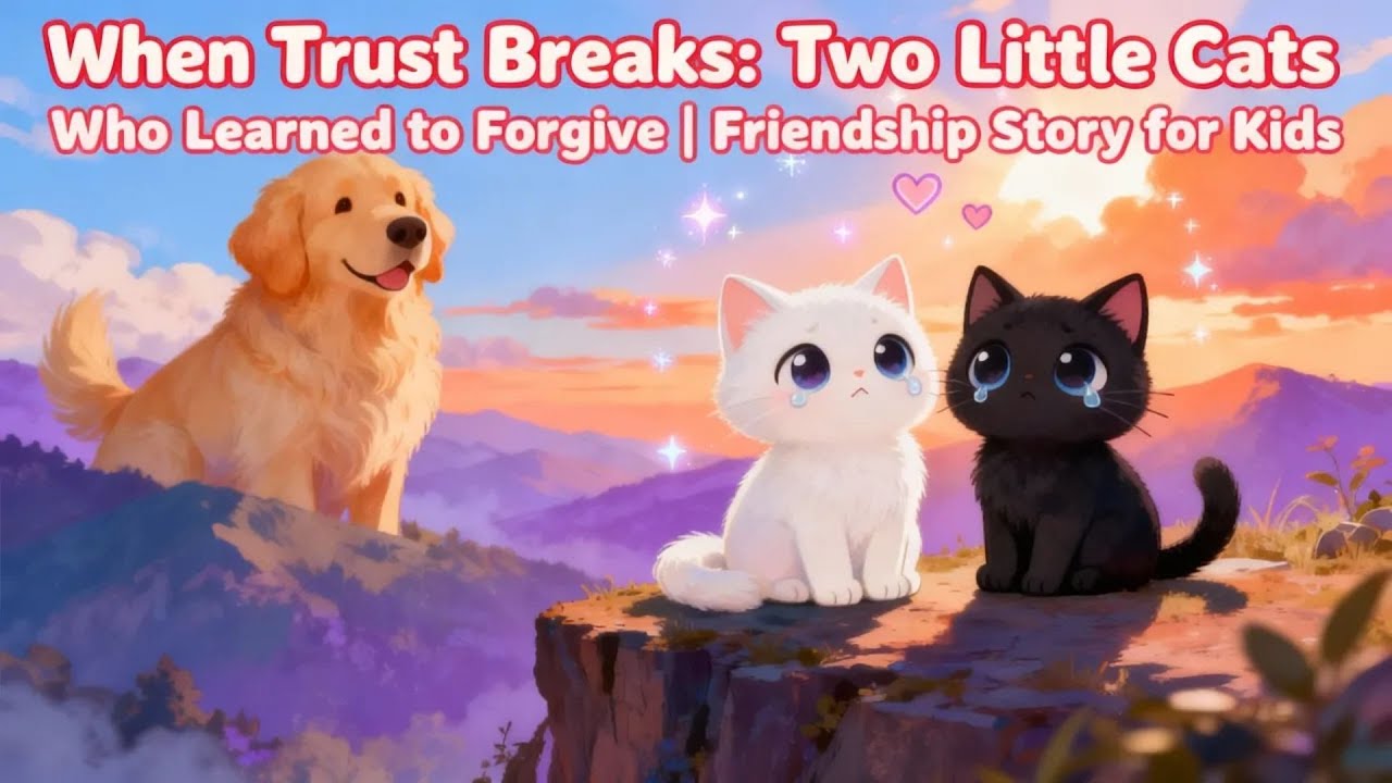 When Trust Breaks Two Little Cats Who Learned to Forgive|