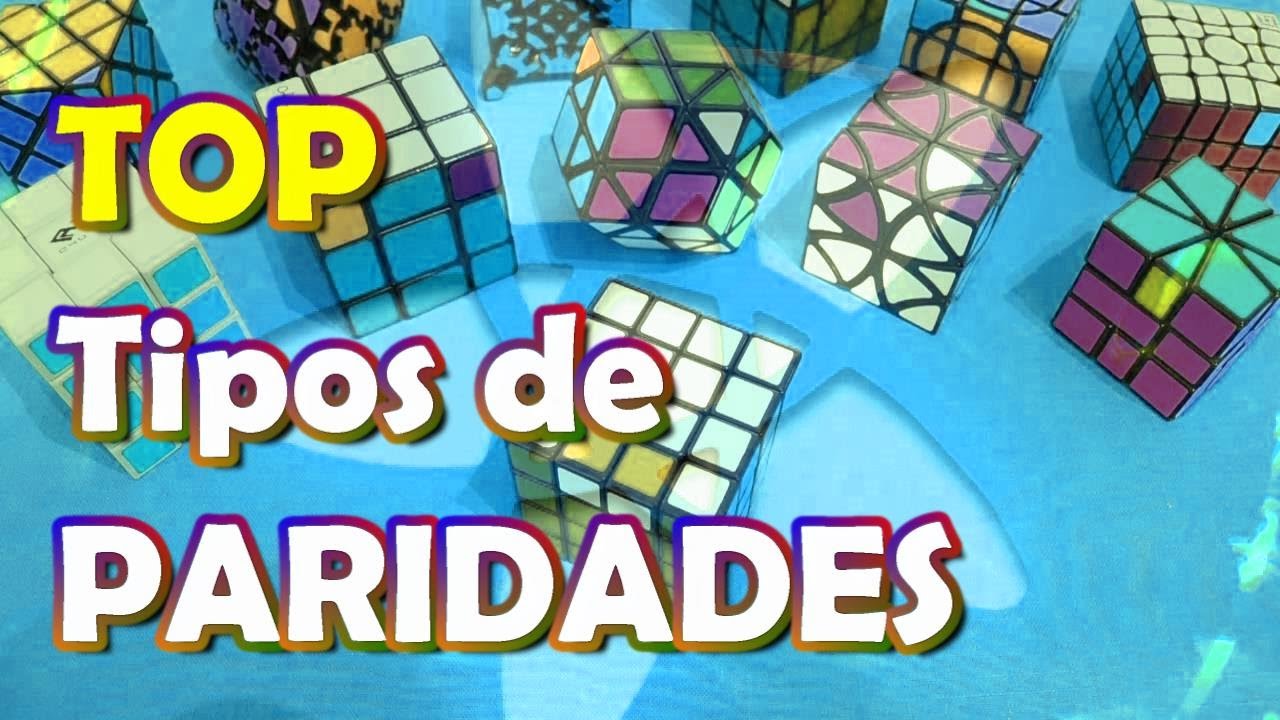 TOP Tipos de Paridades #rubik #rubikscube #paridad #top