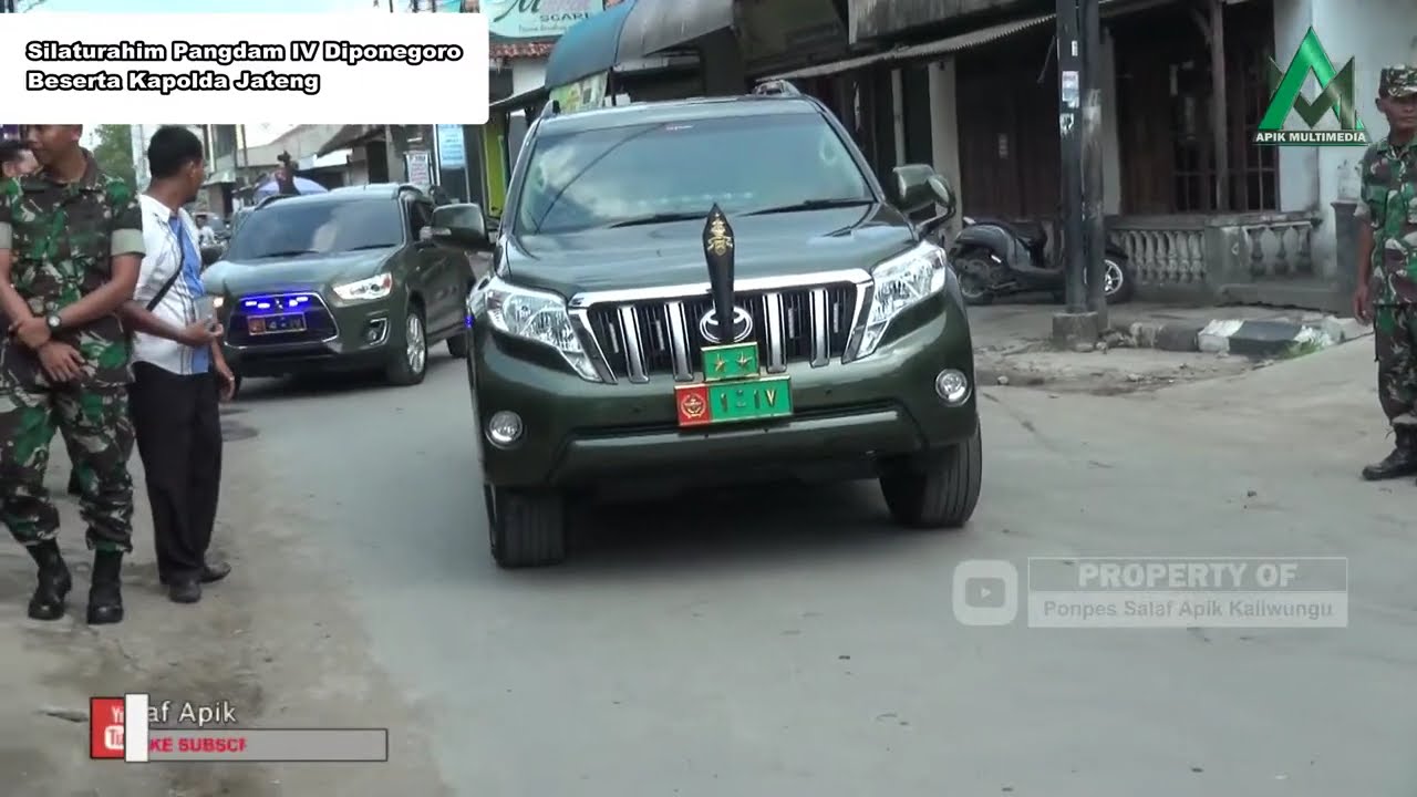 SILATURRAHIM KAPOLDA dan PANGDAM IV DIPONEGORO JATENG