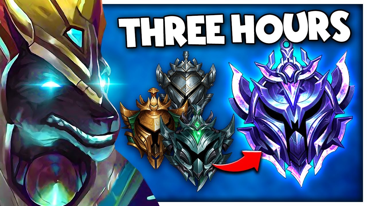 THIS is how you CLIMB to DIAMOND in 3 HOURS...with NASUS ONLY