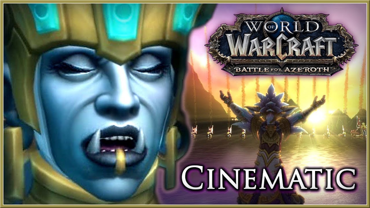 WoW BFA : Zandalar Cinematic [Rezan's Might!] Spoiler (2018) HD