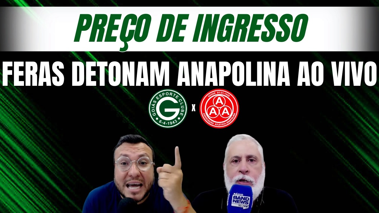 Anapolina exagerou no preço dos ingressos para a torcida do Goiás?