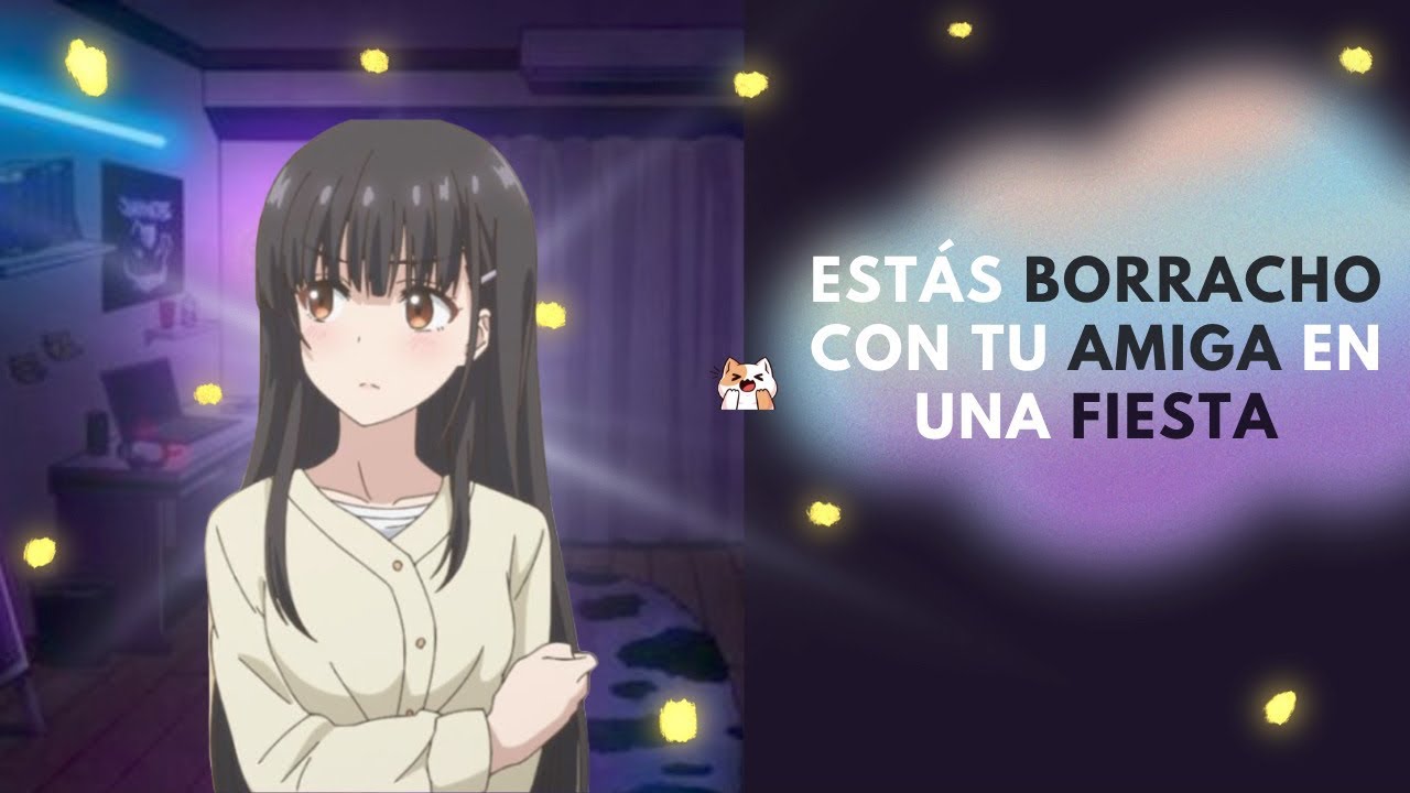 Tu amiga te cuida en una fiesta mientras estás borracho 🌹✨/ #asmr #roleplay