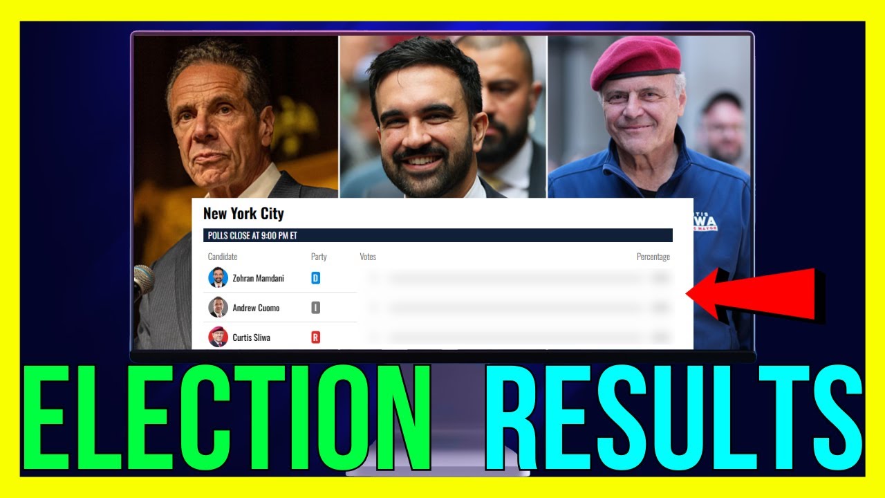 How to See New York City Election Results 2025 | NYC Mayoral Election Results
