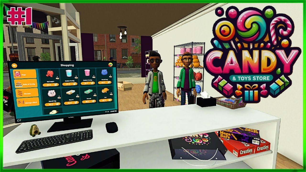 Candy & Toys Store Simulator - Early Access - Running Our Own Toy And Sweet Shop - Episode #1