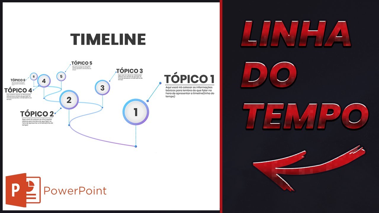[PASSO A PASSO] COMO FAZER UMA LINHA DO TEMPO ANIMADA NO POWERPOINT