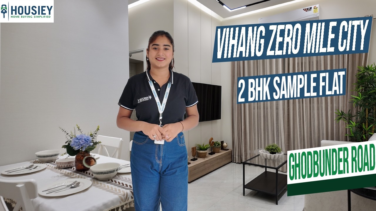 Vihang Zero 0 Mile City | Luxury 2BHK Sample Flat Tour At Ghodbunder Road Thane | Review 2026