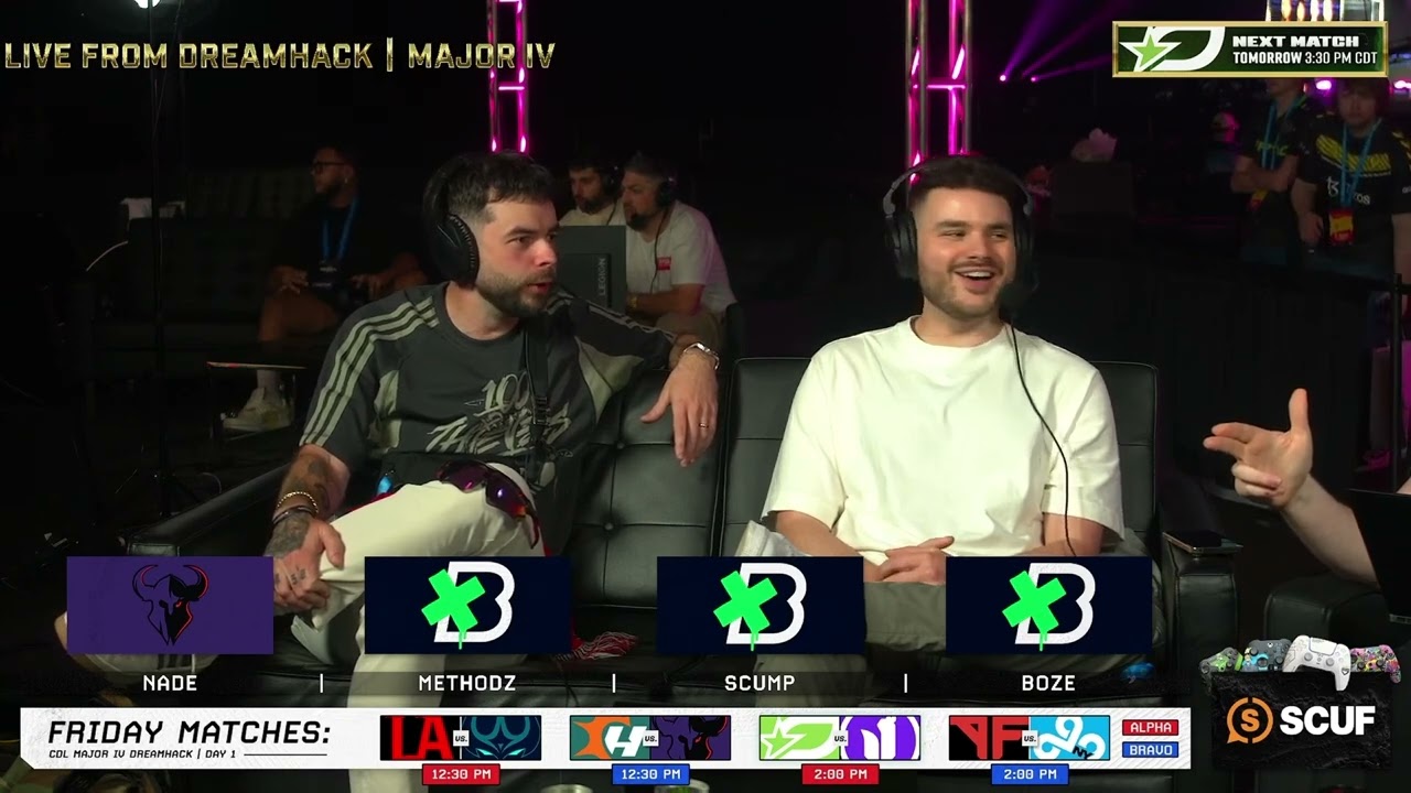 Nadeshot Joins Scump's Watch Party and INSTANTLY REGRETS it! 😂