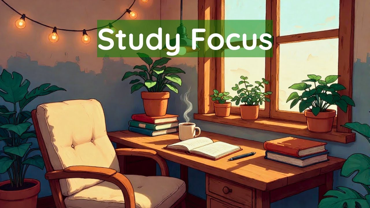 Chill Acoustic LoFi • Quiet Study Focus • Cozy Background Music