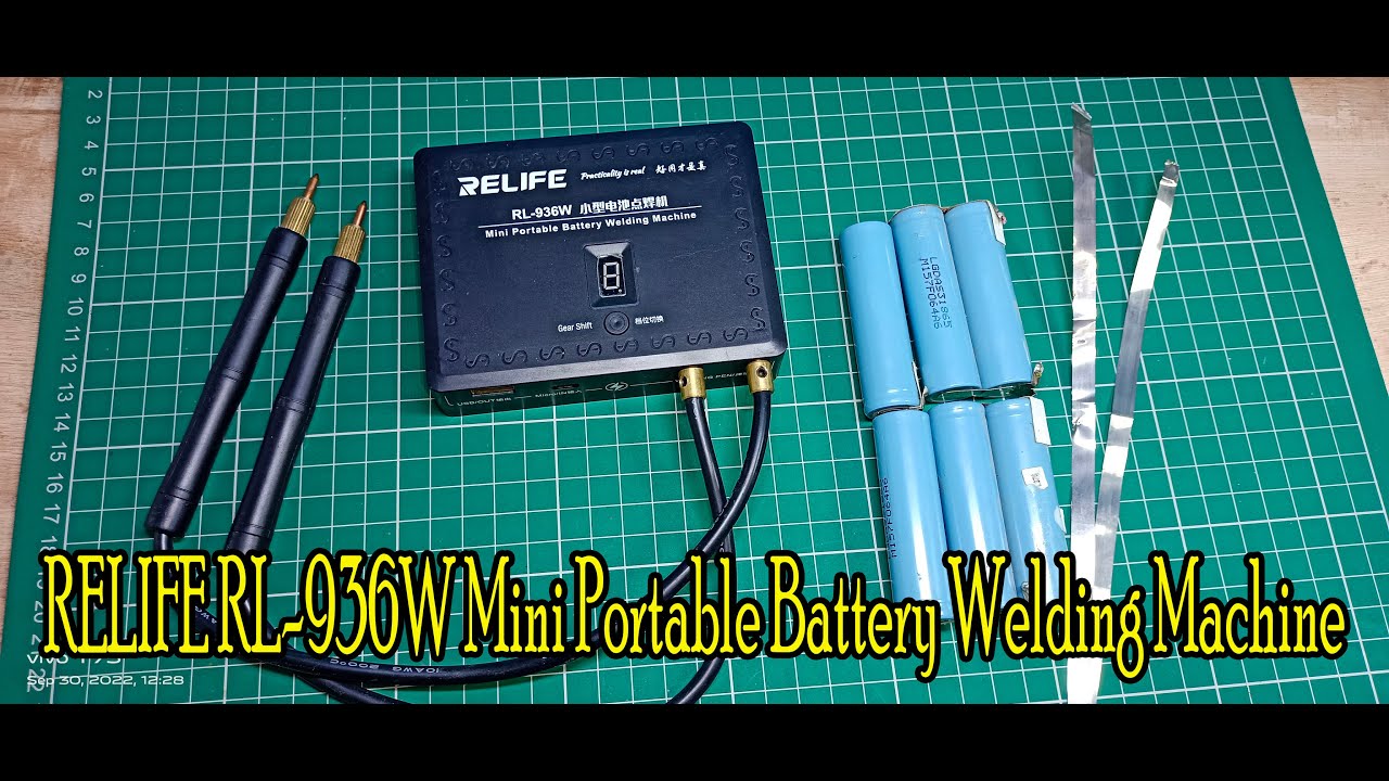Relief RL-936W Mini Portable Battery Welding Machine Unboxing