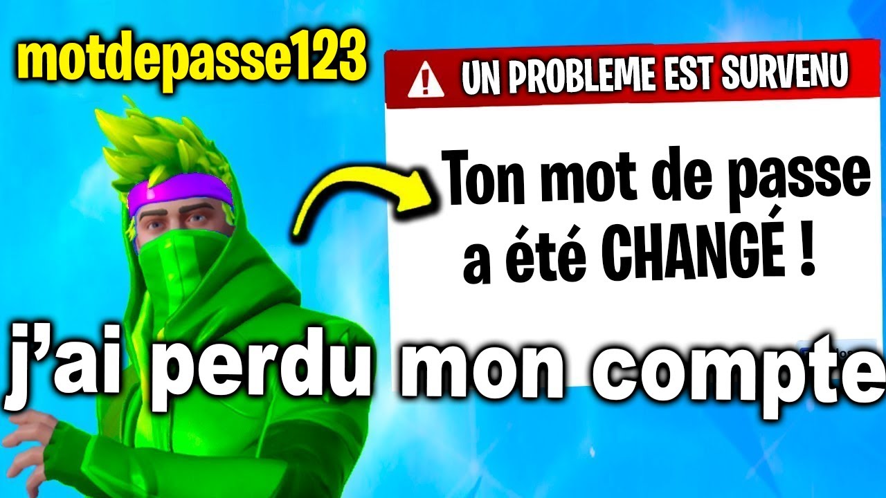 J'ai mis mon MOT DE PASSE dans mon Pseudo Fortnite, et voici ce qui est arrivé...